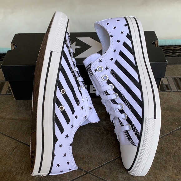 CONVERSE CTAS OX WHITE/BLACK/WHITE MENS - Picture 6 of 15